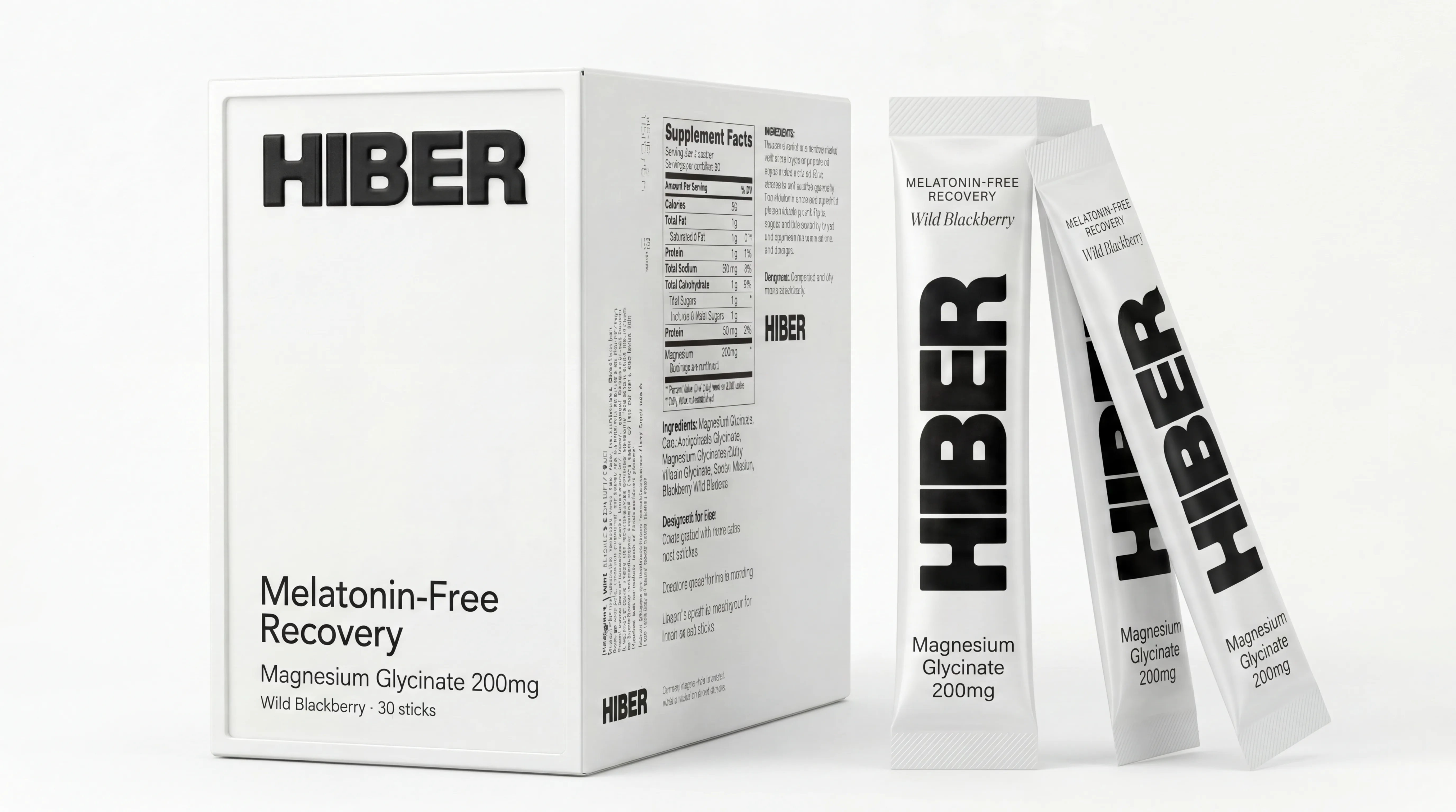 Hiber — box and stick packs